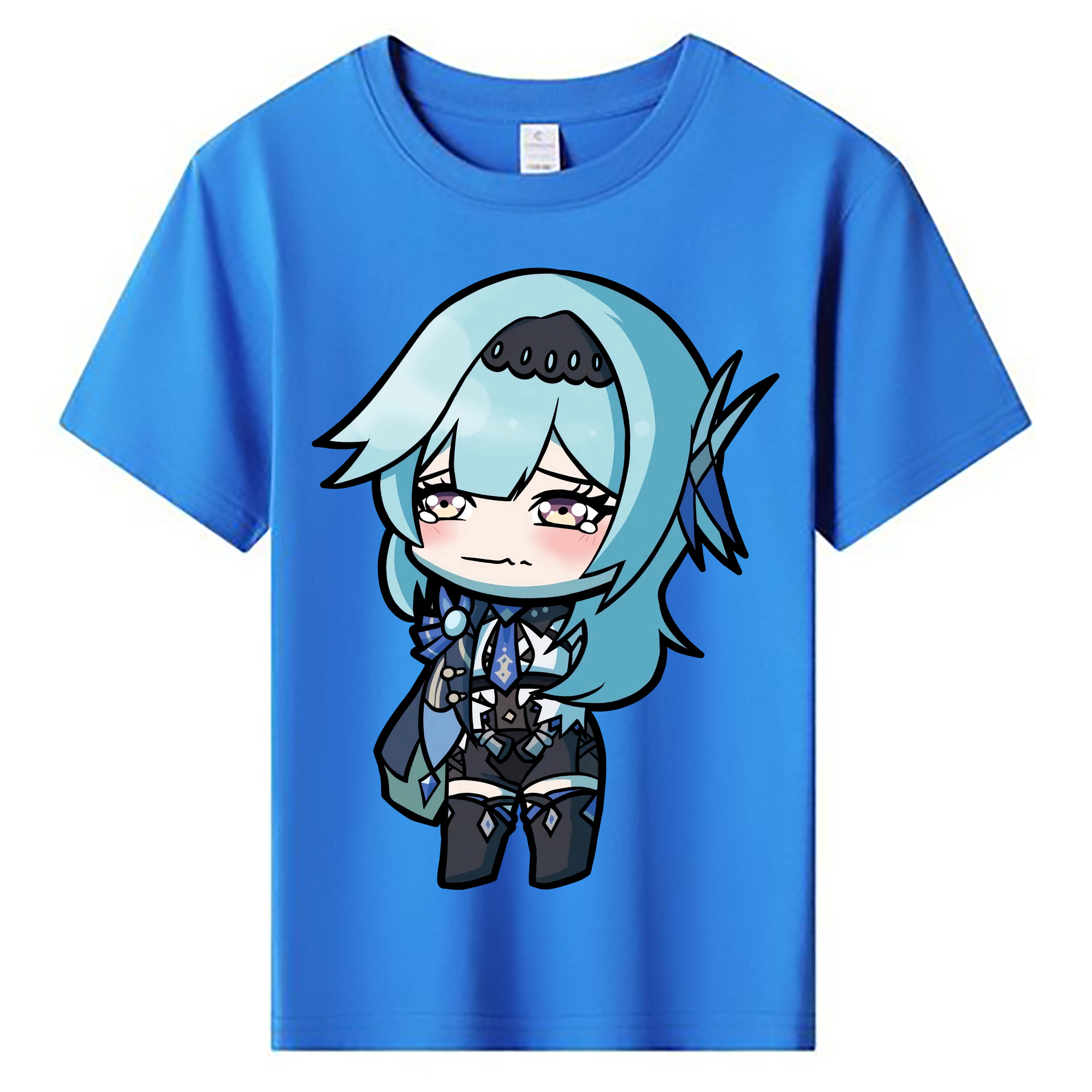 げんし神 优菈 ゆうら genshin Yūra 綿100％キッズTシャツ（フロントプリント）